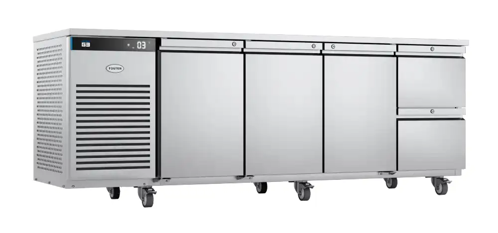 Foster EP1/4H/43-308 EcoPro G3 3 Door & 2 Drawer Refrigerated Counter, 585 Litres - Image 3