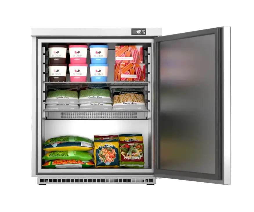 Foster LR200/13-207 Single Door Undercounter Cabinet Freezer, 200 Litres - Image 4