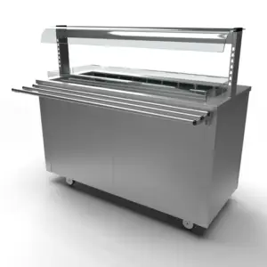 Moffat Versicarte Pro VC4RWLGTR Refrigerated Well with Open Front Gantry & Tray Rail Package