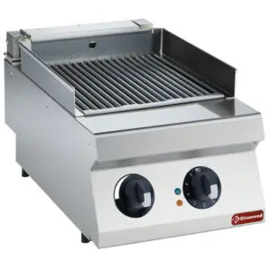 Diamond E17/GPLP1-HP Ribbed Electric Griddle Cooking Plate, 3.75kW