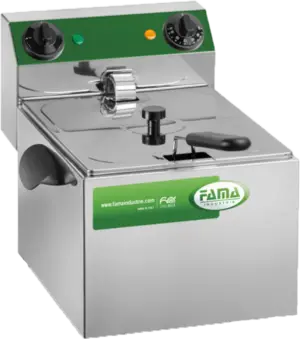 Fama MFR 80 Countertop Single Basket 6 Litre Electric Fryer, 3.25kW