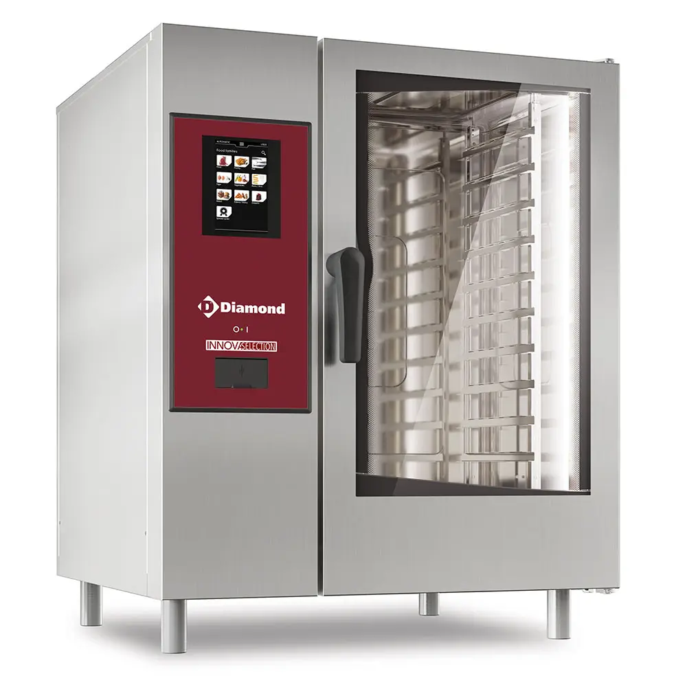 Diamond SBGT/XC-10 Gas Boiler Steam Convection Oven, 1.1kW