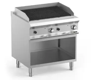 Hobart Ecomax HEPLG78A Lava Rock Chargrill, 15kW