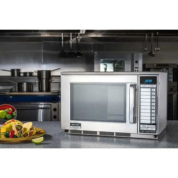 Sharp R22AT Commercial Microwave Oven, 1500W - Image 2