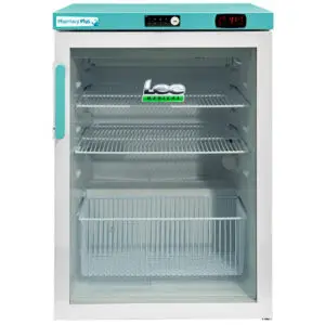 LEC Medical PPGR158BT-DLK Pharmacy Plus Undercounter Refrigerator, 158 Litres