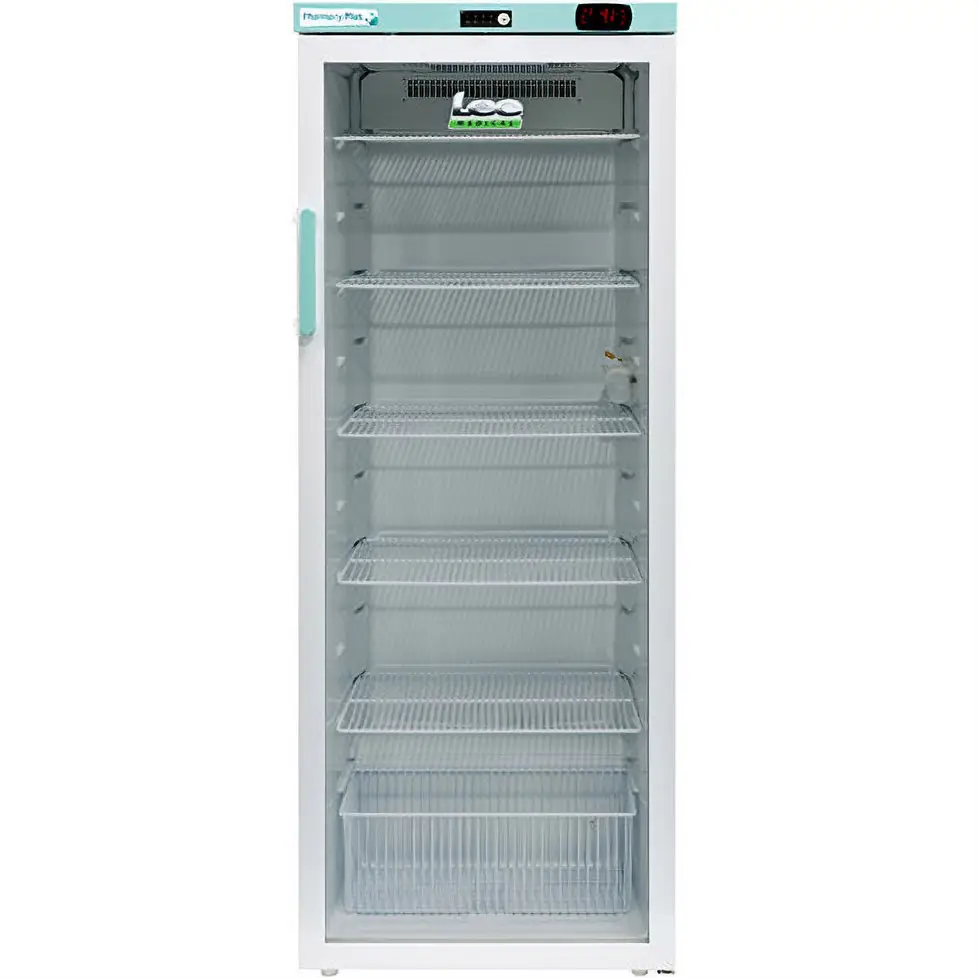 LEC Medical PPGR310BT-DLK Pharmacy Plus Upright Refrigerator, 310 Litres