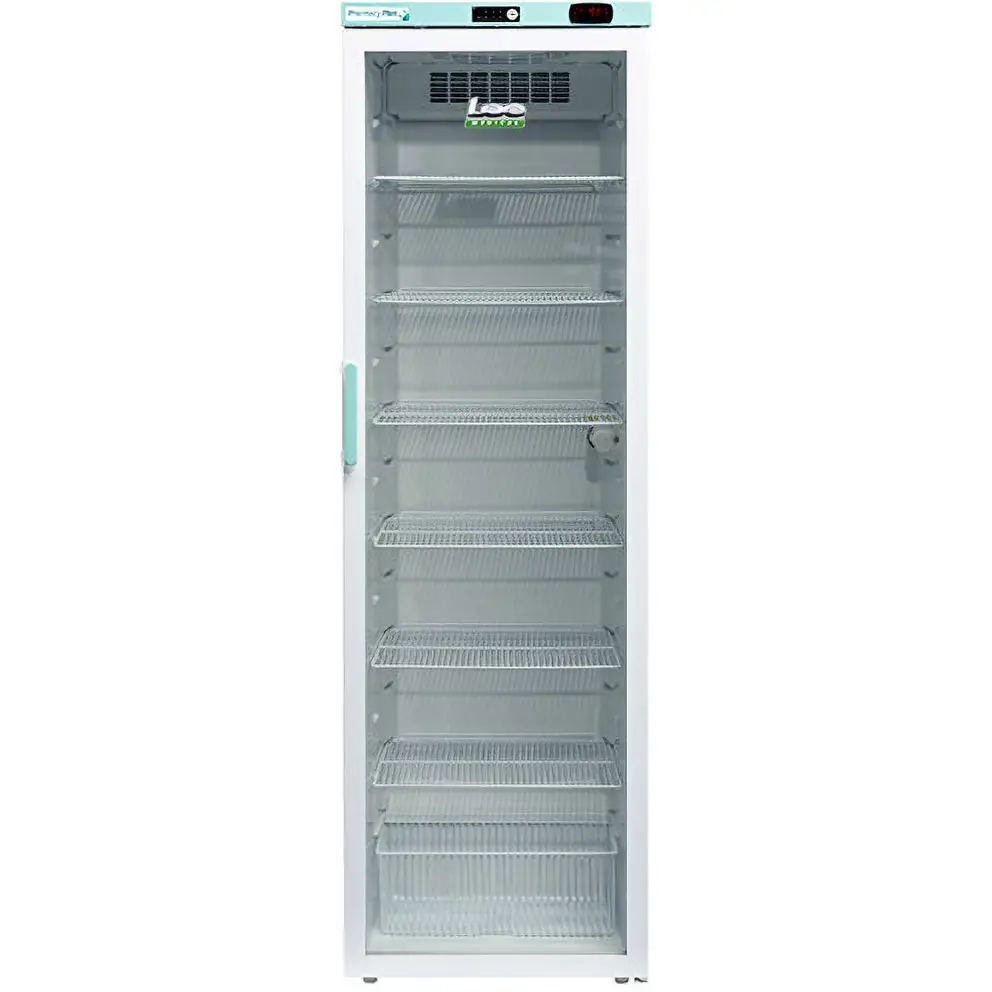 LEC Medical PPGR400BT-DLK Pharmacy Plus Upright Refrigerator, 400 Litres