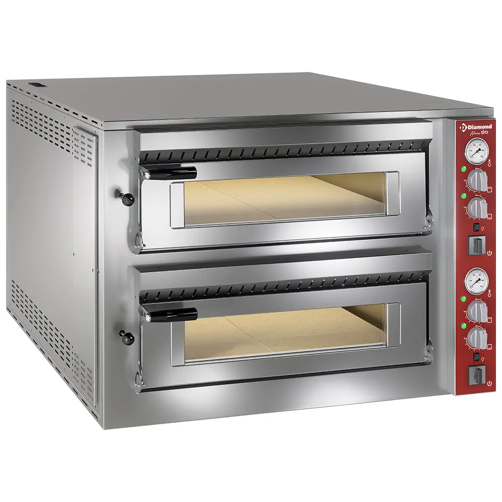 Diamond WCB/16-T2 Wine cabinet, ventilated, stainless steel door, 140 Lt., 2 T°, - BLACK