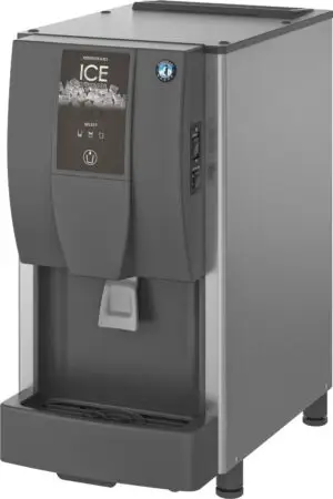 Hoshizaki DCM-60KE Ice/Water Dispenser, 60kg/24hrs Output / 1.9kg Storage