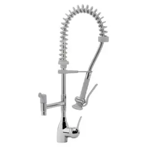 Diamond CW4086/M Nozzle stainless steel and faucet with mixer mono command (exit MONO)