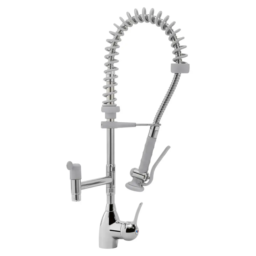 Diamond CW4086/M Nozzle stainless steel and faucet with mixer mono command (exit MONO)