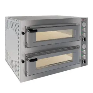 Diverso WR-FD24-MD Electric oven 2x 4 pizzas diam.350mm, 2 rooms