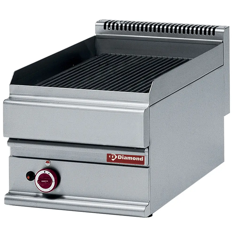 Diamond G65/GGF4T Gas steam grill, with cast iron cooking grid -Top-