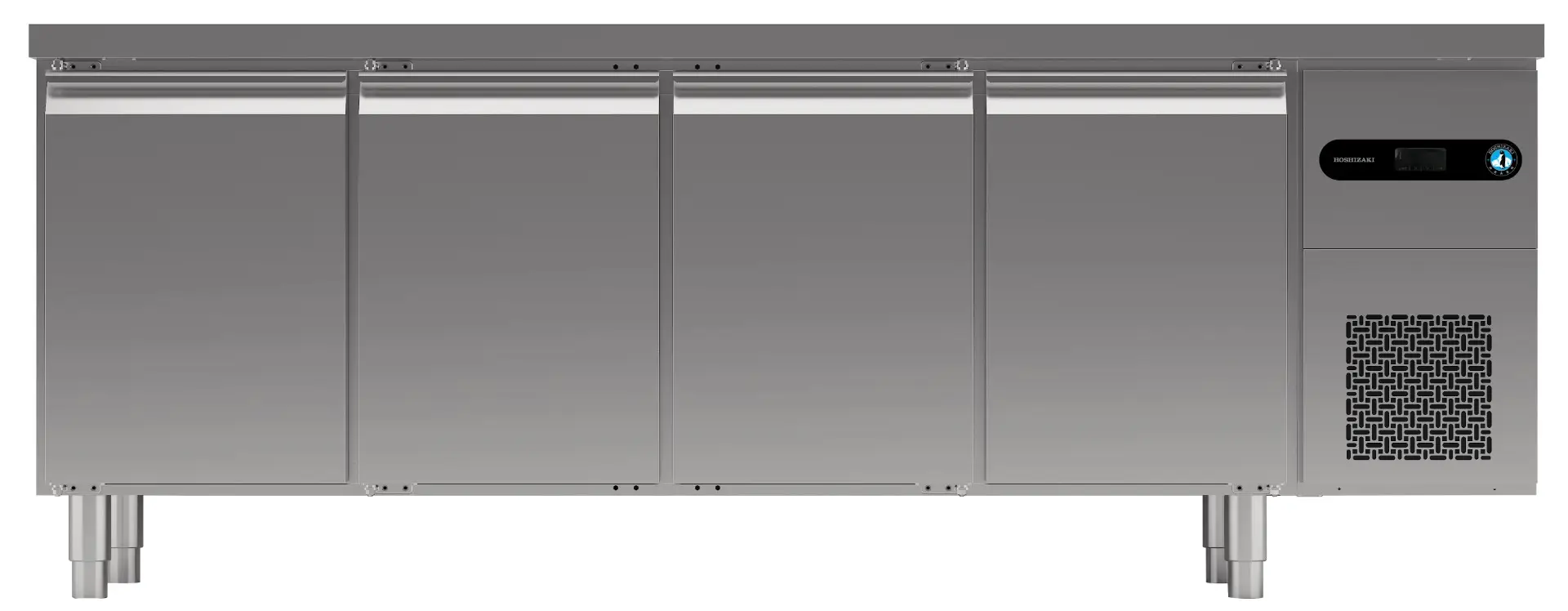 Hoshizaki Gram SCR-225DG-LLRR-RRC-C1 U Stainless Steel 4 Door Preparation Counter, 625 Litres - Image 4
