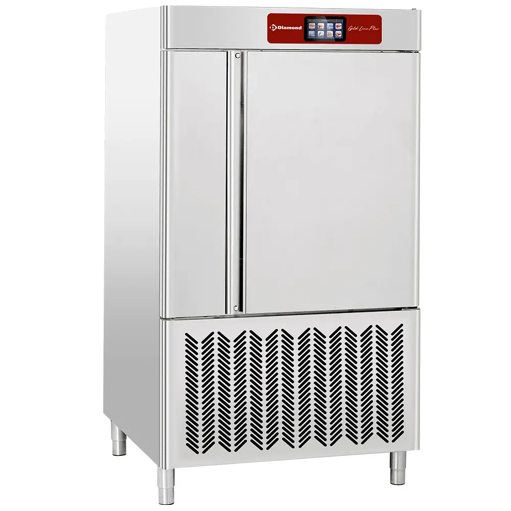 Diamond DBT102/TS Stainless Steel Blast Freezer, 75kg/50kg
