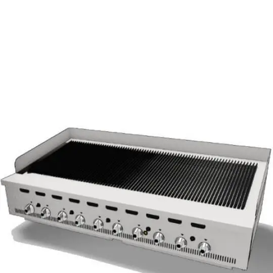 Hobart BCB1500-1 Bonnet 1500mm Gas Charbroiler, 37kW