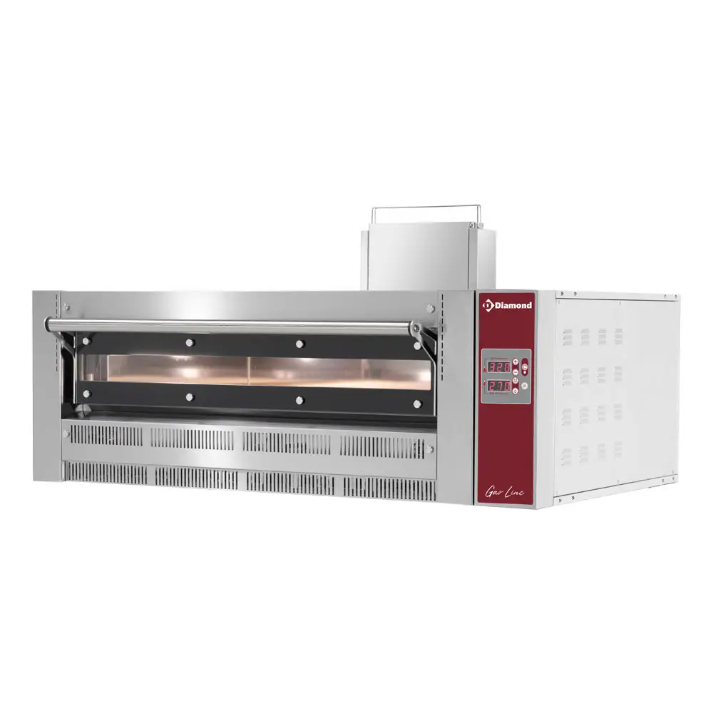 Diamond GL6/35-D 1 Chamber Gas Pizza oven, 6 Pizzas Ø 350mm
