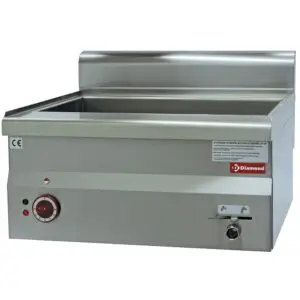 Diamond E60/BM6T Electric bain-marie, 1x GN 1/1 + 2x GN 1/4 -Top-