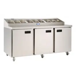 Foster FPS3HR/15-154 3 Door Refrigerated Preparation Counter, 420 Litres