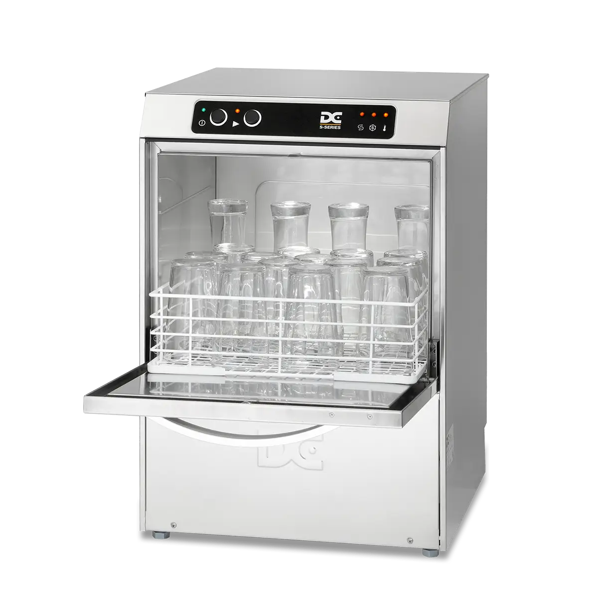 DC SGP40 Standard Range 400mm Basket Frontloading Commercial Glasswasher, 18 Pint Capacity
