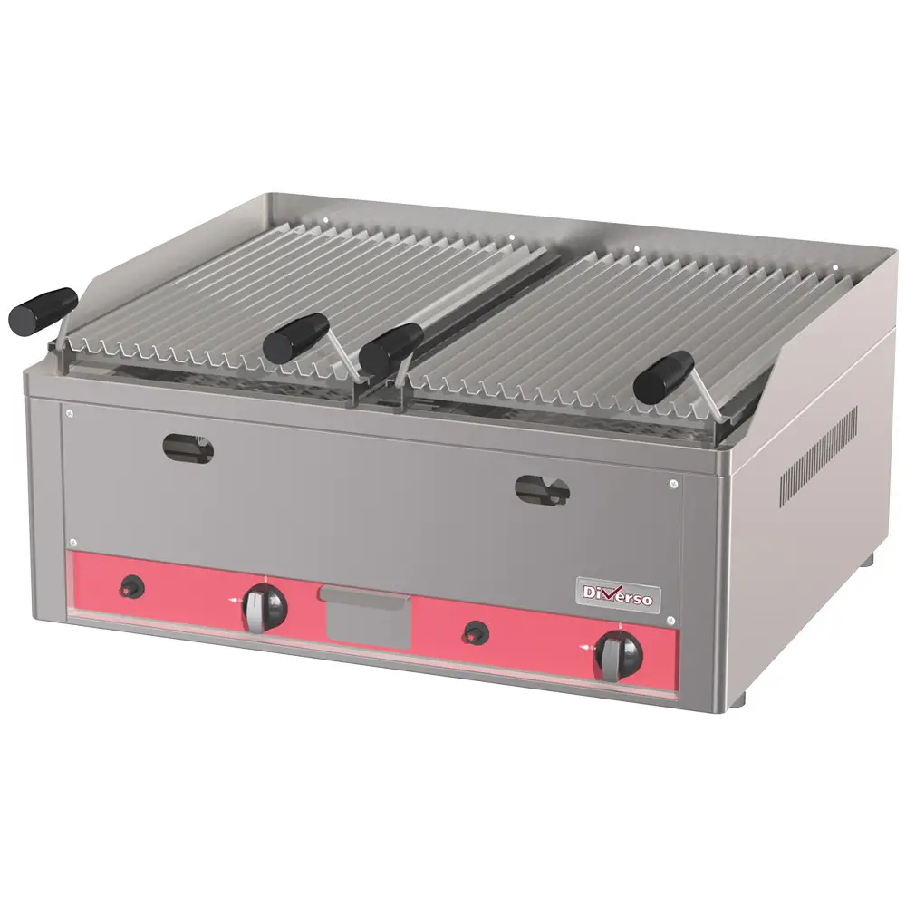 Diverso WR-GRL-G8 Lava rock grill 1 module 8 kW