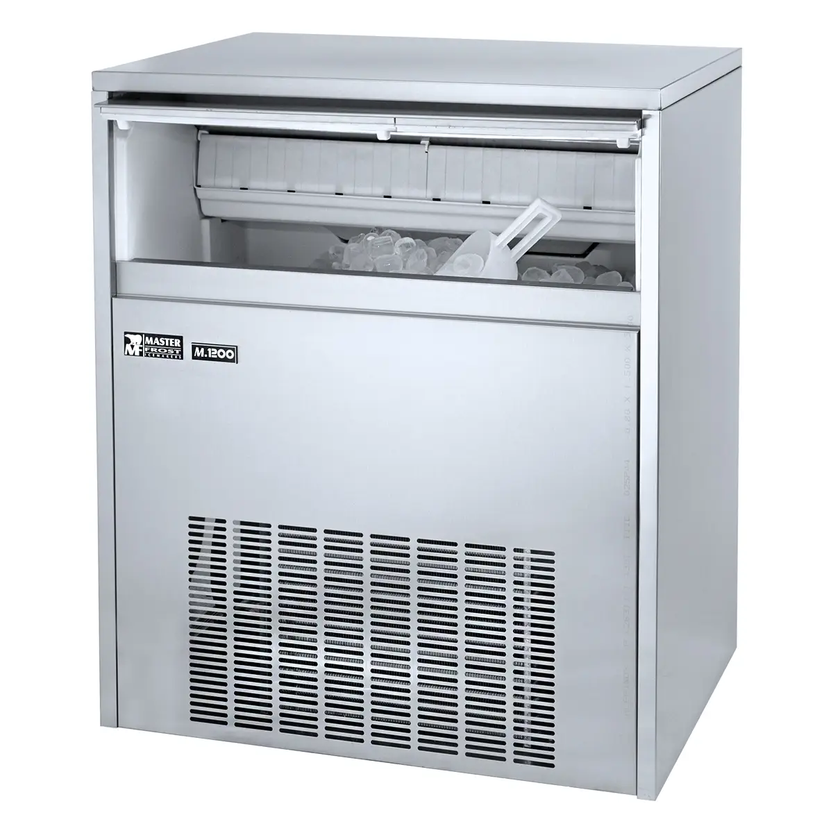 Masterfrost GRADED M1200 Professional Ice Maker, 120kg/24hrs Output / 50kg Storage