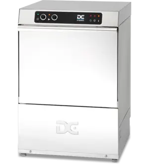 DC EGP40D Economy Range 400mm Basket Frontloading Commercial Glasswasher with Drain Pump, 16 Pint Capacity