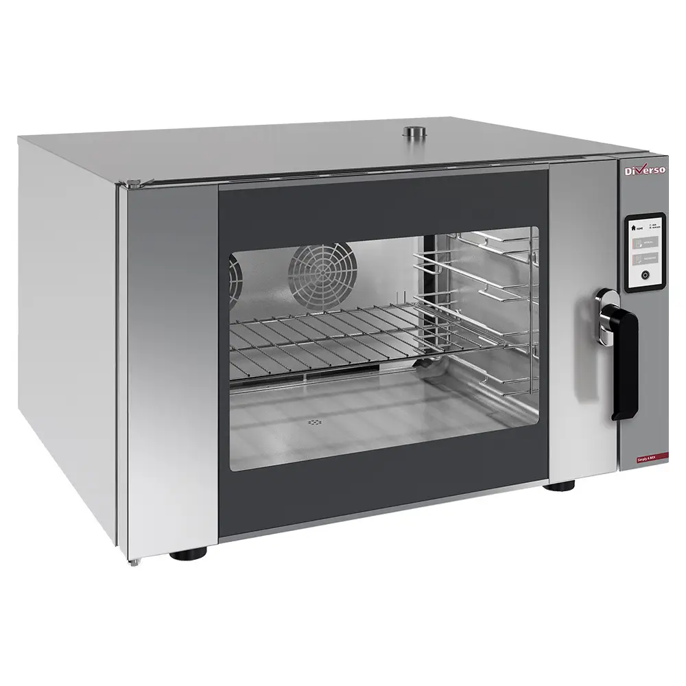Diverso WR-FCV4-DG Electric steam-convection oven, 2 speeds, TOUCH SCREEN (with core probe)