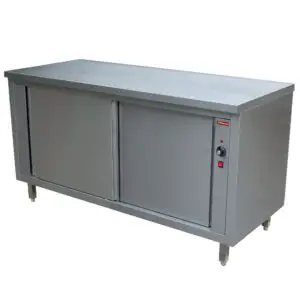 Diamond TEP207/B 2 Sliding Doors Passthrough Heating Cupboard, 3kW