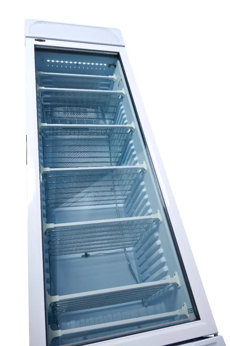 Sterling Pro Green BBVF372-HC Upright Glass Single Door Display Freezer, 382 Litres - Image 3