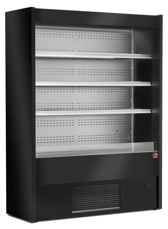 Diamond MD12/B5-R2 Self Service Black Multideck Display, 1200mm