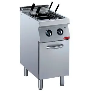 Diamond E17/CPA4-N 4 Basket Freestanding Electric Pasta Cooker on Neutral Closed Cupboard, 6kW