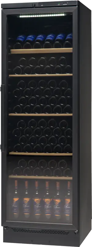 Vestfrost VKG 571 Black Upright Wine Cabinet, 116 x 750ml Bottles