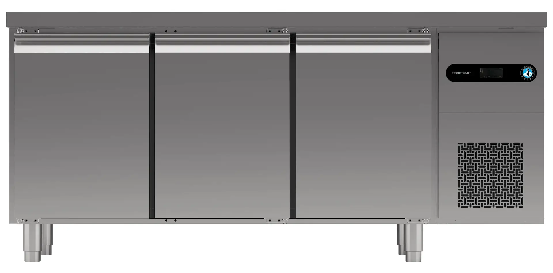 Hoshizaki Gram SCR-180DG-LRR-RRC-C1 U Stainless Steel 3 Door Preparation Counter, 500 Litres - Image 2