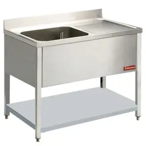 Diamond L1211D/6 Sink 1 Tank And 1 Drain Surface