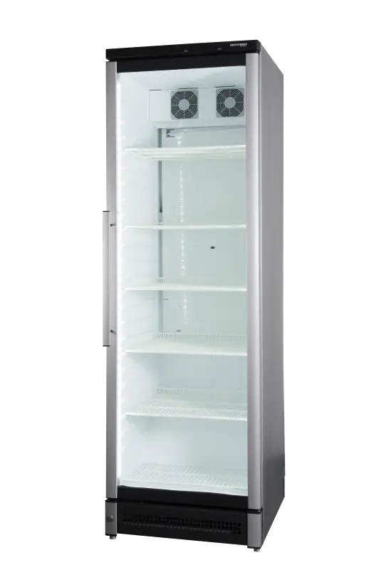 Vestfrost M 180 Glass Single Door Upright Fridge, 381 Litres