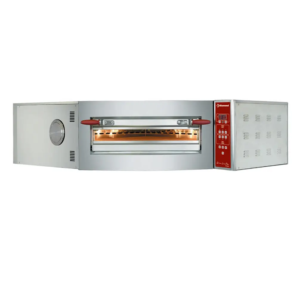 Diamond CGD/1-DG Electric 1 Chamber Pizza Oven, 8 x ø350mm Pizzas