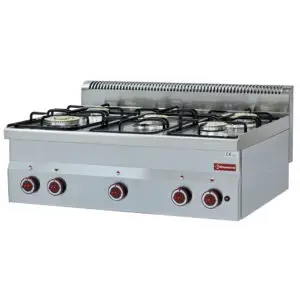 Diamond G60/5F9T Gas cooker 5 burners -Top-