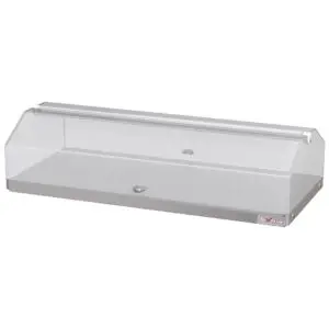 Diverso WR-NVN1-78 Countertop neutral display case, 1 level L800mm