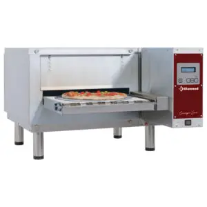 Diamond FTEV40/57-CB-230/1- Electric Conveyor 1 Chamber Pizza Oven with Heat Transition Electric, 400mm Wide