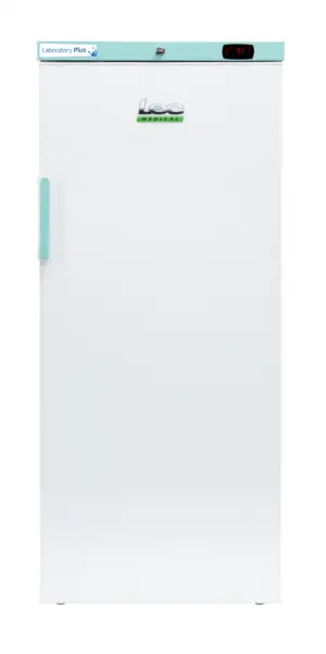 LEC Medical LSFSF242BT-UK-ATEX Solid Single Door Laboratory Plus Bluetooth Enabled Upright Freezer, 242 Litres