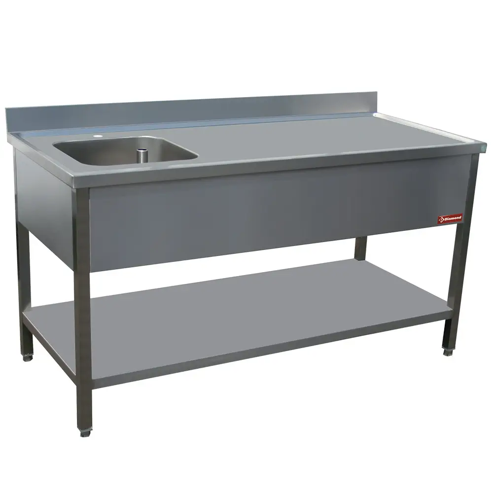 Diamond TV1871SA Chef'S Table 1 Bowl Left 400X400Xh275