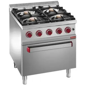 Diamond G7/4BF7 4 Burner Gas Range on Gas Oven