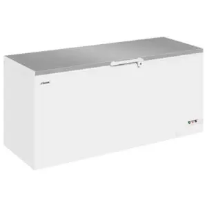 Elcold EL71SS Stainless Steel Solid Lid Chest Freezer, 701 Litres
