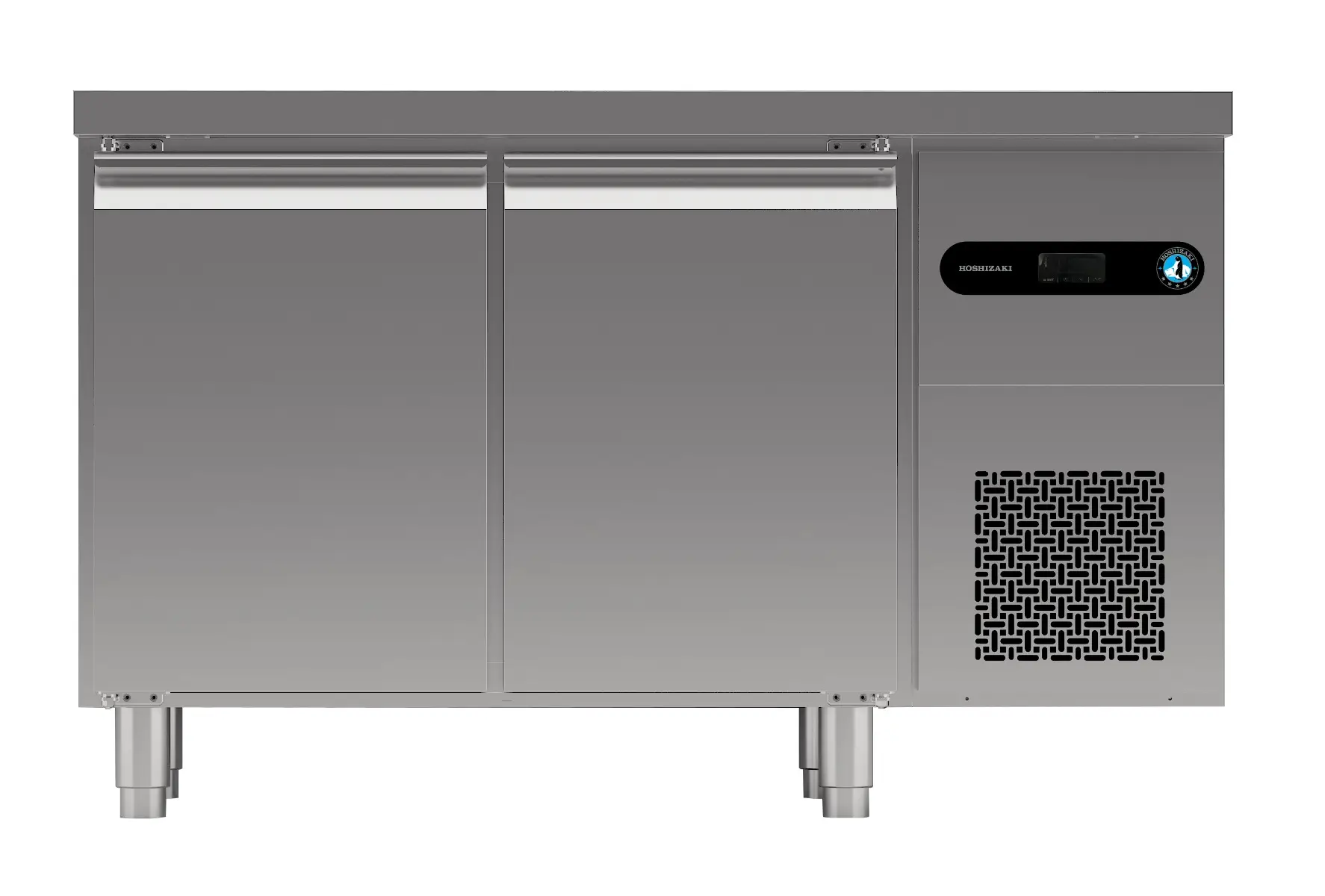 Hoshizaki Gram SCR-130DG-LR-RRC-C1 U Stainless Steel 2 Door Preparation Counter, 300 Litres - Image 4