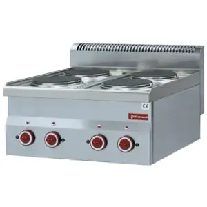 Diamond E60/4P6T Electric cooker 4 hobs -Top-