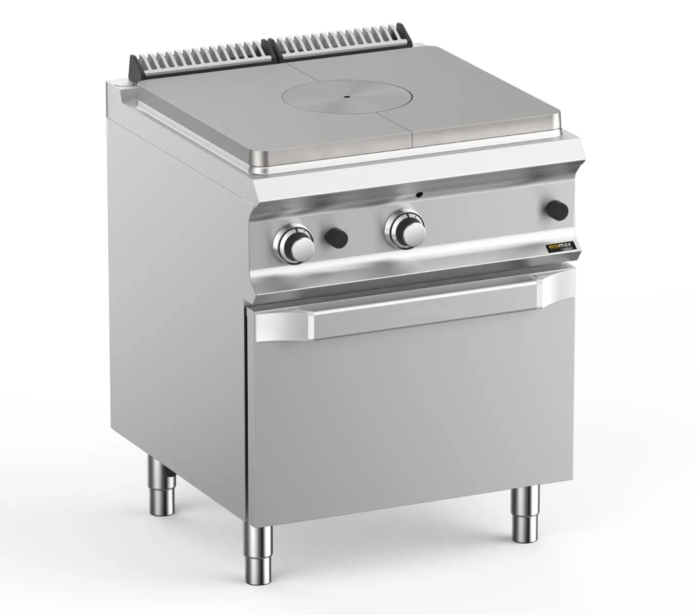 Hobart Ecomax HETPG77FG Solid Top Hob with Oven, 16kW