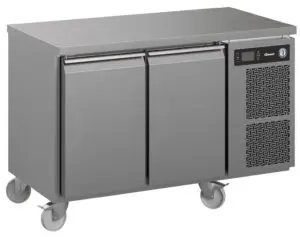 Hoshizaki Premier F 2 A DL DR C U 2 Door Stainless Steel Freezer Counter, 301 Litres
