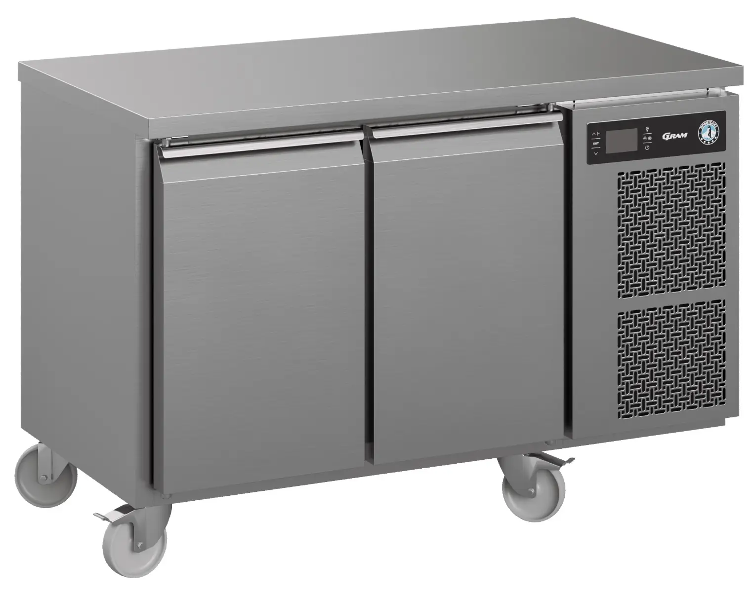 Hoshizaki Premier F 2 A DL DR C U 2 Door Stainless Steel Freezer Counter, 301 Litres