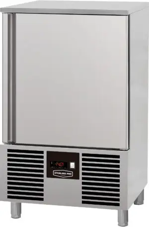Sterling Pro SP0840BC 8 Grid Single Door Blast Chiller / Freezer, 40kg/24kg